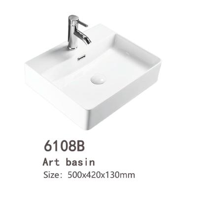 6108Bceramic above basin