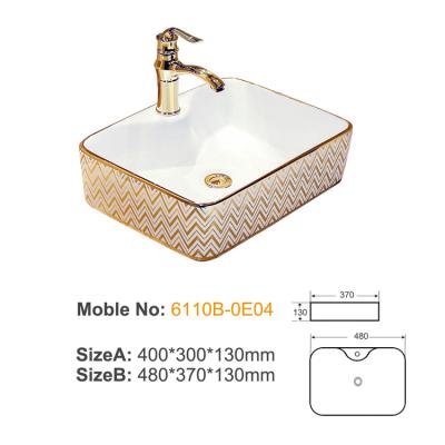 6110B-0E04 ceramic above basin