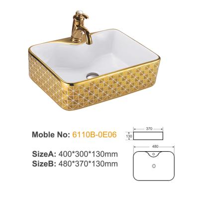 6110B-0E06 ceramic above basin