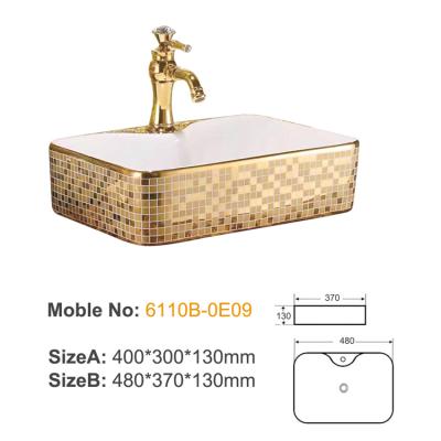 6110B-0E09 ceramic above basin