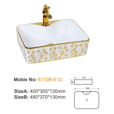 6110B-E13 ceramic above basin