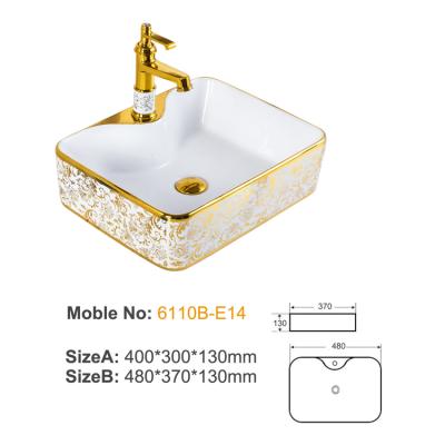 6110B-E14 ceramic above basin