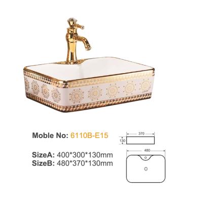 6110B-E15 ceramic above basin