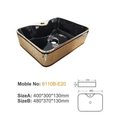 6110B-E20 ceramic above basin