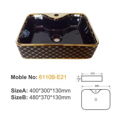 6110B-E21 ceramic above basin