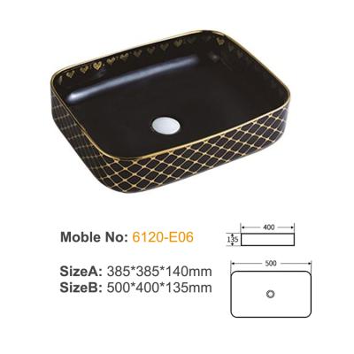 6120-E06 ceramic above basin