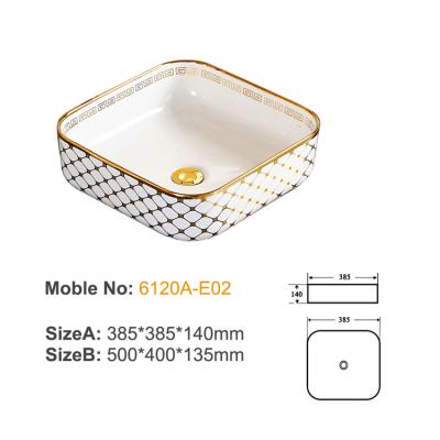 6120A-E02 ceramic above basin