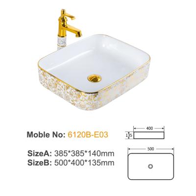 6120B-E03 ceramic above basin