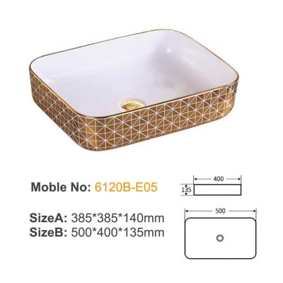 6120B-E05 ceramic above basin