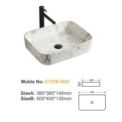 6120B-M02 ceramic above basin