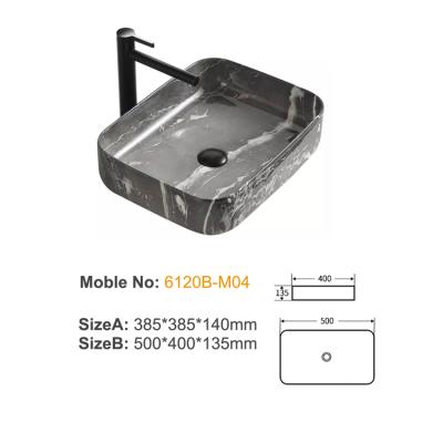 6120B-M04 ceramic above basin