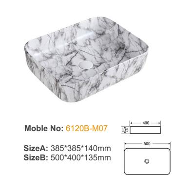 6120B-M07 ceramic above basin