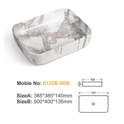 6120B-M08 ceramic above basin