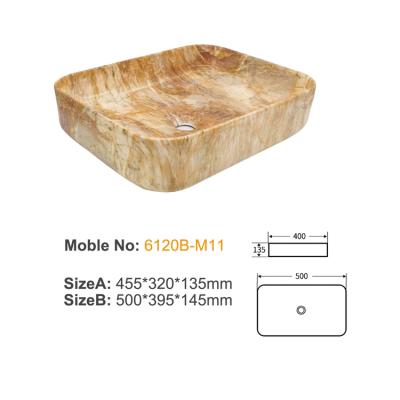 6120B-M11 ceramic above basin