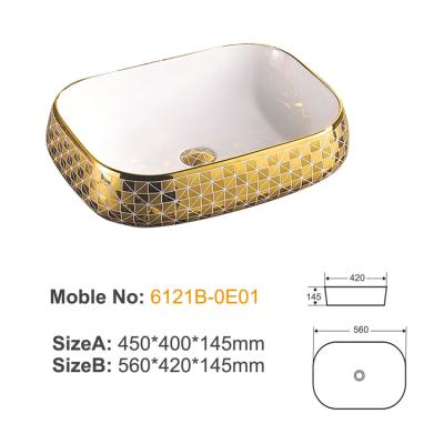 6121B-0E01 ceramic above basin