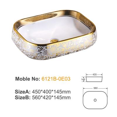 6121B-0E03 ceramic above basin