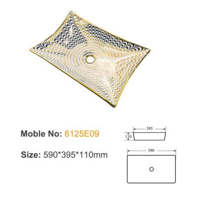 6125E09 ceramic above basin