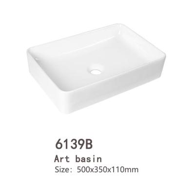 6139B ceramic above basin