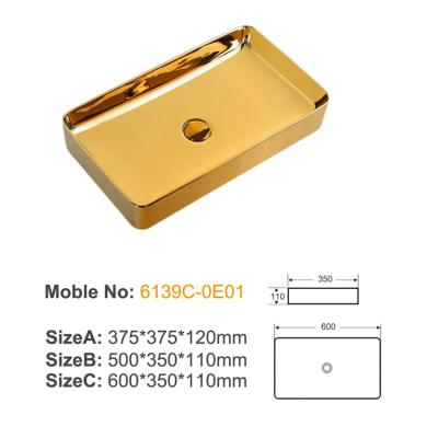 6139C-0E01 ceramic above basin