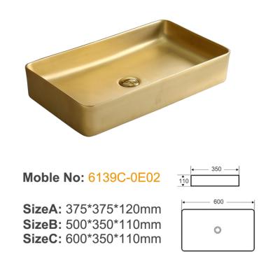 6139C-0E02 ceramic above basin