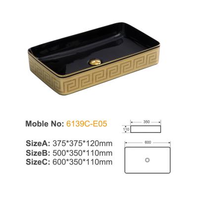 6139C-E05 ceramic above basin