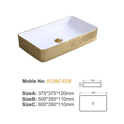 6139C-E08 ceramic above basin