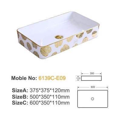 6139C-E09 ceramic above basin