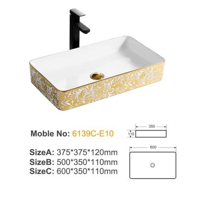 6139C-E10 ceramic above basin