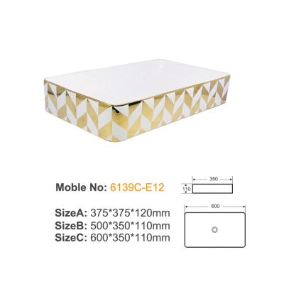 6139C-E12 ceramic above basin