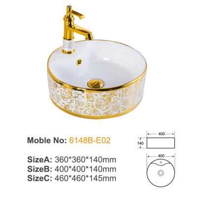 6148B-E02 ceramic above basin