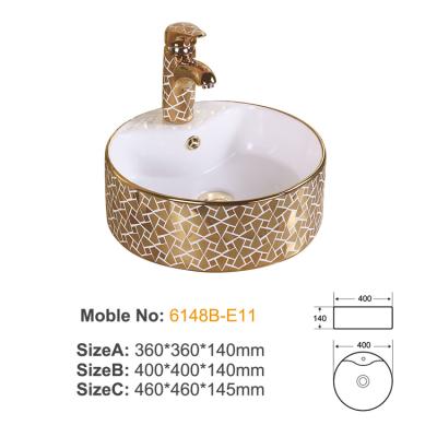 6148B-E11 ceramic above basin