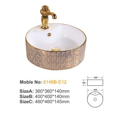 6148B-E12 ceramic above basin