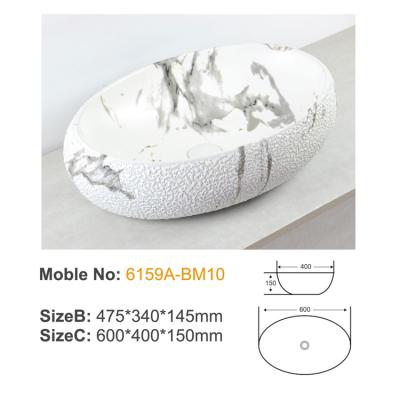6159A-BM10 ceramic above basin