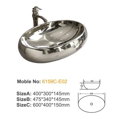 6159C-E02 ceramic above basin