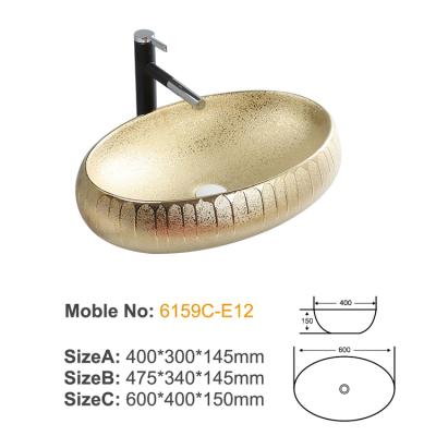 6159C-E12 ceramic above basin