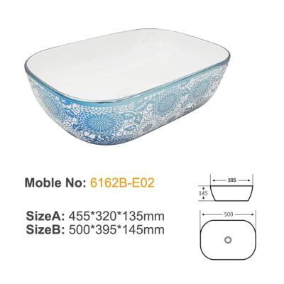 6162B-E02 ceramic above basin