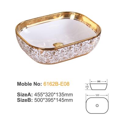 6162B-E08 ceramic above basin