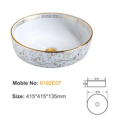 6192E07 ceramic above basin