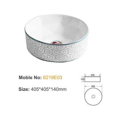 6219E03 ceramic above basin