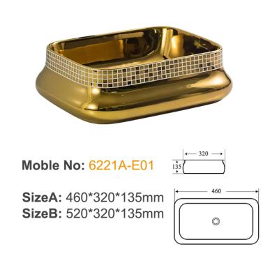 6221A-E01 ceramic above basin