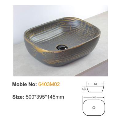 6403M02 ceramic above basin