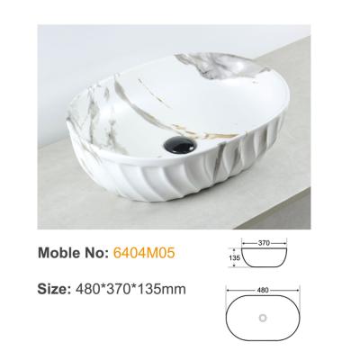 6404M05 ceramic above basin