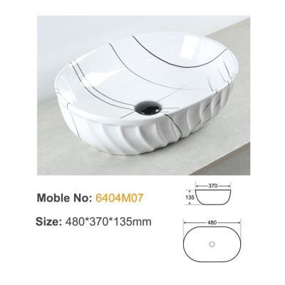 6404M07 ceramic above basin